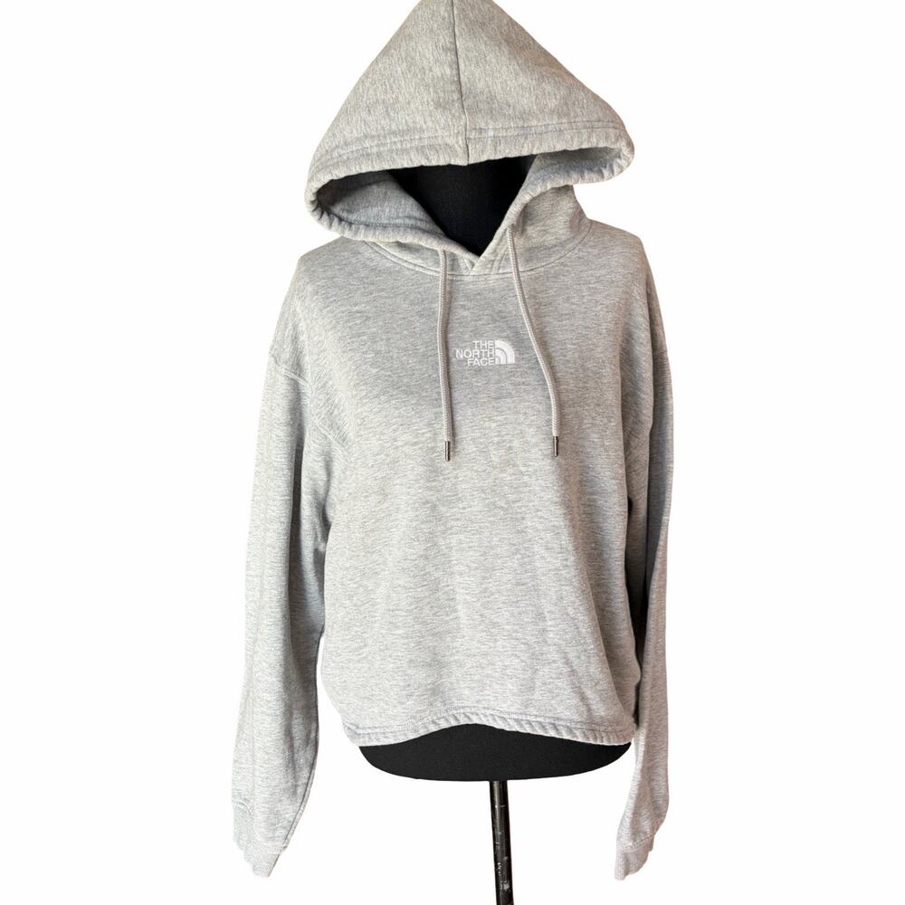 The North Face Women's Evolution Hi-Lo Hoodie XL Tnf Light Grey Heather